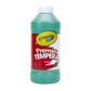 Crayola Premier Tempera Paint For Kids - Green (16Oz), Kids Classroom Supplies, Great For Arts & Crafts, Non Toxic, Easy Squeeze Bottle