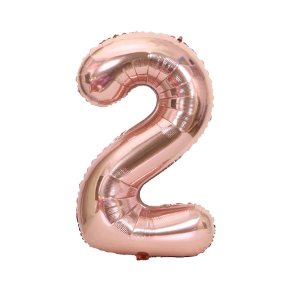 Party Decorz 2 Number Rose Gold Foil Balloon/Two Number Rose Gold Big Size Foil Balloon (32 Inch,1pcs) For Birthday,Anniversary,