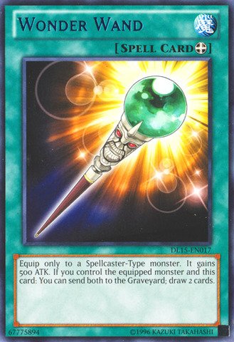 Yu-Gi-Oh! - Wonder Wand - Blue (Dl15-En017) - Duelist League 15 - Unlimited Edition - Rare