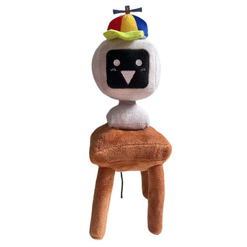 Wehdl Sprunki Plush, 10'' Cute Mr Fun Computer Plushies Toy For Fans Gift, Soft Stuffed Figuer Doll For Kids Adults, Birthday Ch