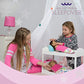 PZAS Toys Doll Bunk Bed for 18 Inch Dolls - 23 Piece Set with Linens & Pajamas, Multicolor, Fits American Girl Dolls
