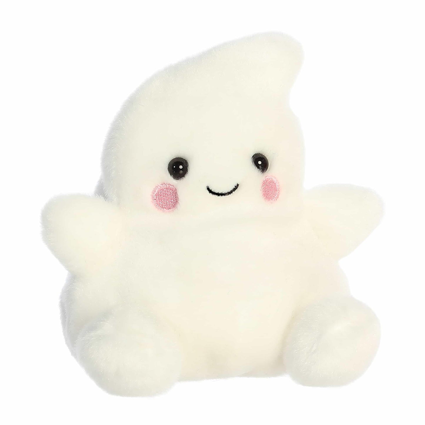 Aurora Spooky Palm Pals Tricks Ghost Stuffed Animal - Fun Collectible Plush for Kids and mature-themed Collectors - Perfect for Halloween Decorations and Gifts - White 5 Inches