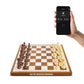 Chessnut Air Electronic Chess Set - Handcrafted Wooden Board, AI Adaptive, 33x33cm, Model CA100