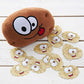 Alex Toys Ideal Hot Potato Electronic Musical Passing Kids Party Game, Don’T Get Caught With The Spud When The Music Stops! Ages 4+, 2-6 Players, Brown