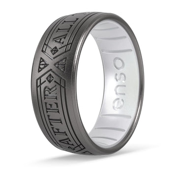 Enso Rings Wizarding World of Harry Potter Collection - Comfortable Silicone Rings - After All This Time - Size 11