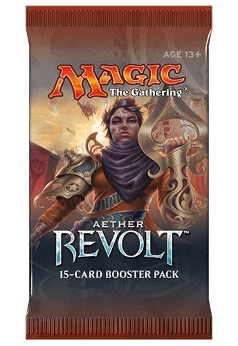 Magic The Gathering: Mtg Aether Revolt Aer Prerelease Pack (Pre-Pelease Promo + 6 Boosters + D20 Spindown Counter)