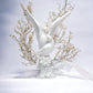 Atd 5.25 Inch Rose Flower With Dove Design Decorative Figurine
