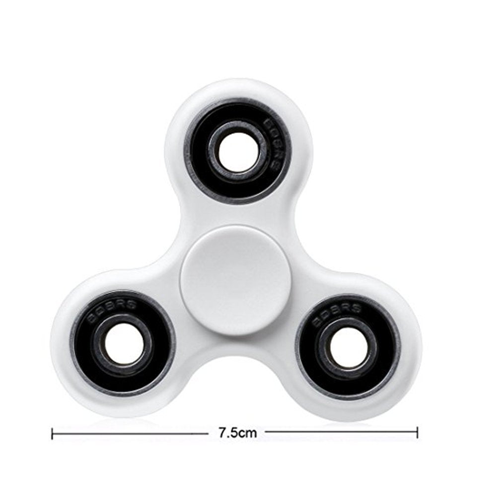 Fidget Hand Spinners 25 Pc Color Bundle Bulk Edc Tri-Spinner Desk School Toy Anxiety Relief Adhd Student Relax Therapy Pack Comb