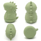 Ginbear Silicone Baby Bath Toys, Non-Toxic Mold Free Infant Squirty Bathtub Toys For Toddlers 6 Months+, Pack Of 4 (Terricolous)