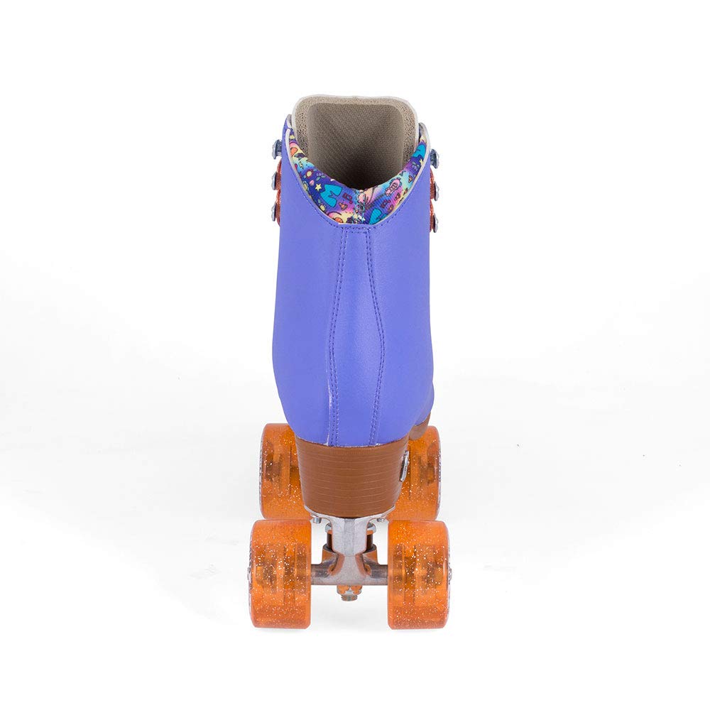 Moxi Beach Bunny Roller Skates - Fashionable Womens Roller Skates | Periwinkle Sunset | Size 8