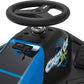Razor Crazy Cart Shift Electric Go Kart for Kids 6+, 12V Drifting, High/Low Speed, Black/Blue, Max Weight 120 lbs