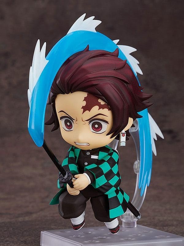 Good Smile Nendoroid Tanjiro Kamado Figure - 3.54" ABS Black Model 197067 - Demon Slayer Collectible