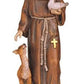 Stealstreet Ss-G-212.05 Saint Francis Holy Figurine Religious Decoration Statue Decor, 12''