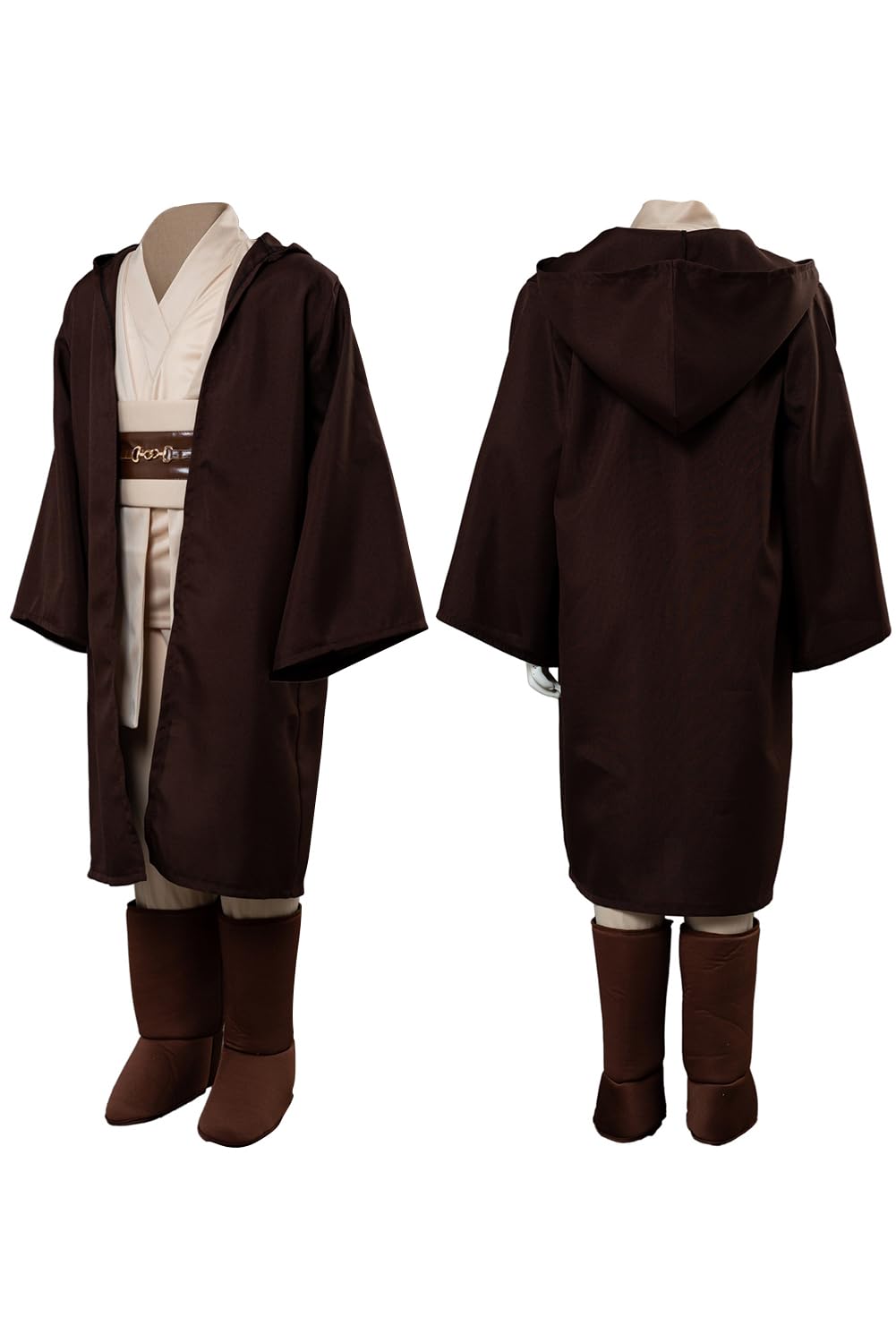 Knight Costume Kids Child Tunic Hooded Robe Pants Belt Shoes Halloween Cosplay Costume Outfit Suit