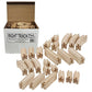 Wooden Train Track 100 Piece Pack - 100% Compatible with All Major Brands including Thomas Wooden Railway System - By Right Trac