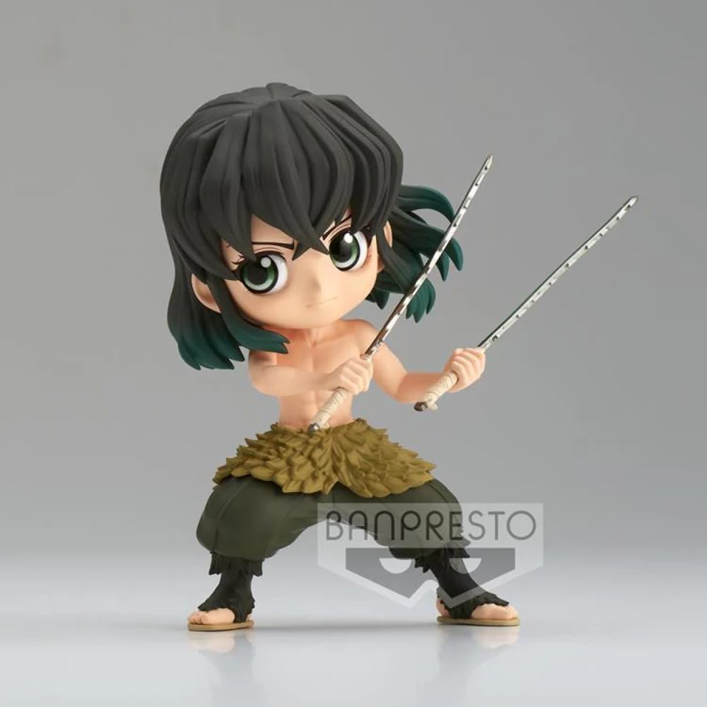 Banpresto - Demon Slayer - Q Posket - Inosuke Hashibira Ii Version B Statue