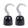 Amosfun 2pcs Pirate Hook Hand Halloween Pirate Cosplay Costume Accessory Hook Prop Plastic 8.26 x 3.93 Inch