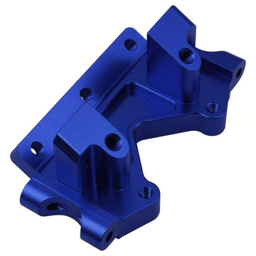 Hobbypark Aluminum Front Bulkhead Upgrade Parts for 1/10 Traxxas Slash 2WD Rustler Stampede Bandit Replace 2530 2530A, Navy Blue