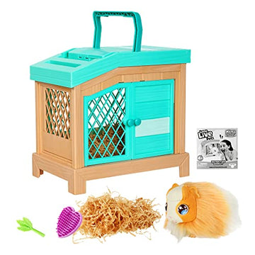 Little Live Pets - Mama Surprise | Soft, Interactive Guinea Pig And Her Hutch, And Her 3 Babies. 20+ Sounds & Reactions. For Kids Ages 4+, Multicolor, 7.8 X 11.93 X 11.38 Inches