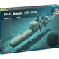 Italeri -5621 S.L.C. Pig with Crew, 1:35 Scale, Model Kit, Plastic Model to Assemble, Multicoloured, IT5621