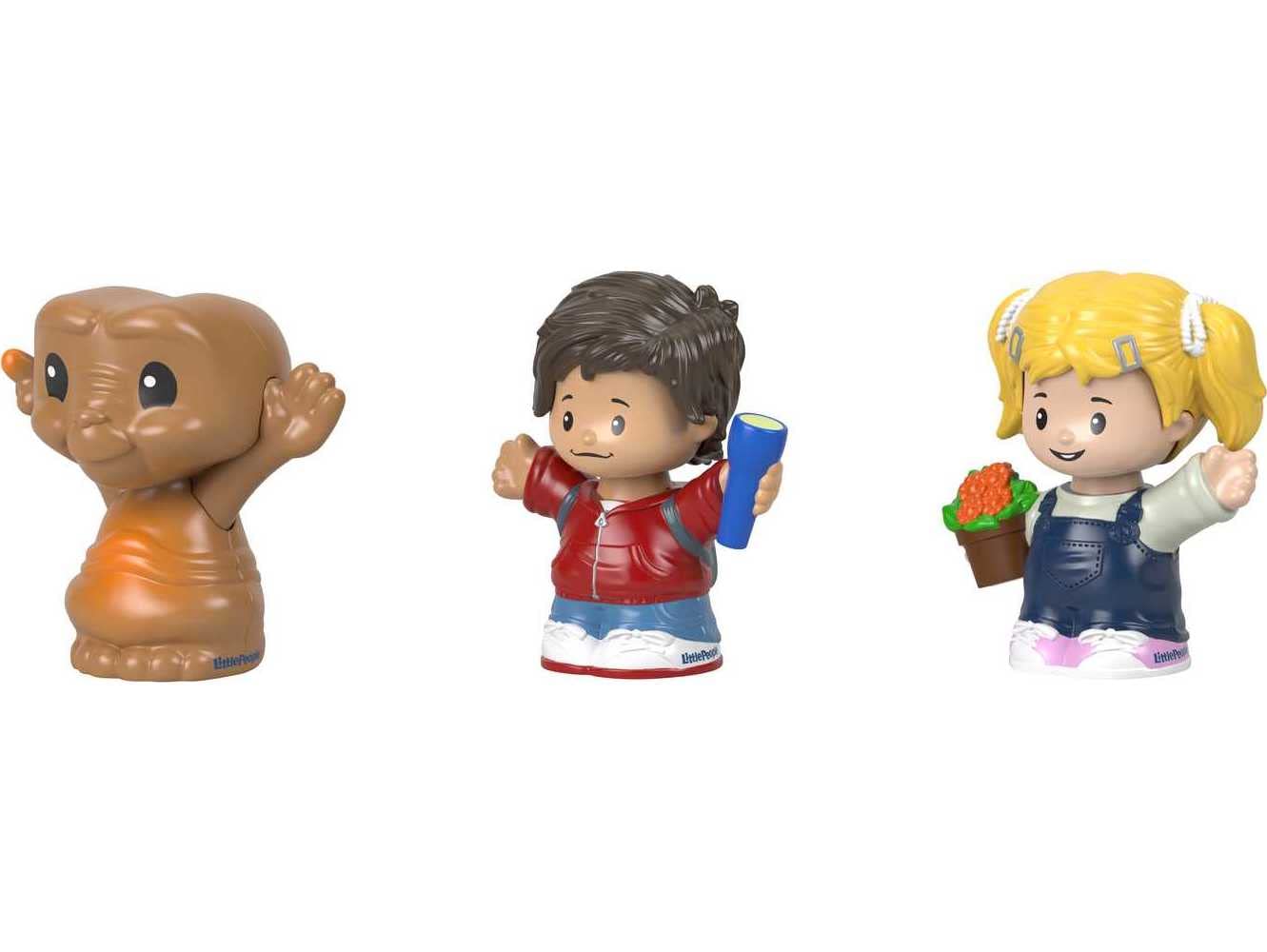 LITTLEPEOPLE COLLECTOR E.T. Special Edition Figure Set, 3 Multicolor Plastic Figurines in Display Gift Package, Model HGJ89