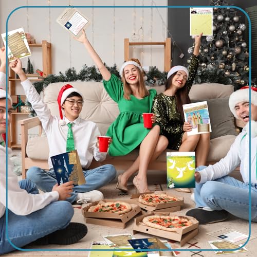 Gaillty Christmas Bible Escape Room Game for Families Bethlehem Advent Adventure Family Games Night Birthday Party Solve Unique