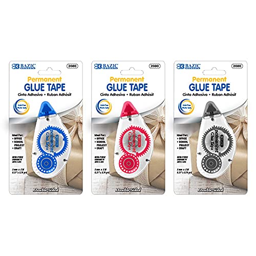 Bazic Glue Tape Learning Materials Arts & Crafts Baz2080 Bazic Products