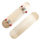 LOOM TREE Blank Skateboard Deck Wooden Skate Deck Arts Painting Board for Children Kids 72cm with Wheel | Outdoor Sports | Skate