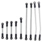 LCG Girder Frame Stainless Steel Linkage Link Rod Rod End For 1/10 RC Crawler Axial SCX10 II III TRX4 Capra 1.9 LCG Rails Chassi