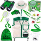 Ginmic Kids Explorer Kit & Bug Catching Kit, 16 Pcs Outdoor Exploration Safari Kit For Kids Camping With Binoculars, Adventure, Hunting, Hiking, Educational Toy Gift For 3-12 Years Old Boys Girls