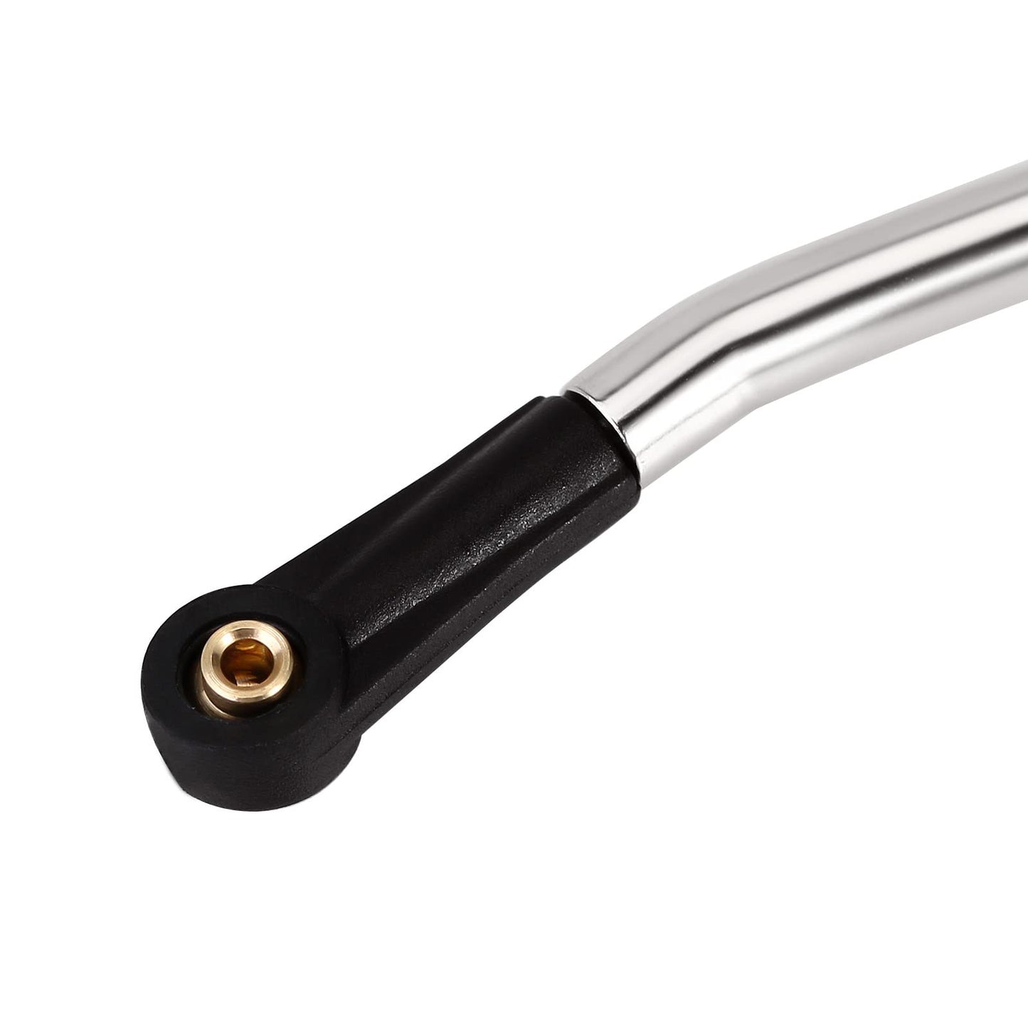 INJORA Steering Link Stainless Steel with Plastic Rod Ends for 1/24 RC Crawler Car Axial SCX24 C10 Deadbolt JLU Gladiator Dodge