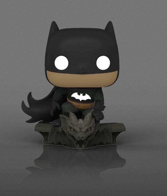 Funko POP Batman Lights & Sound 448 Exclusive Vinyl Figure with Protector - Black