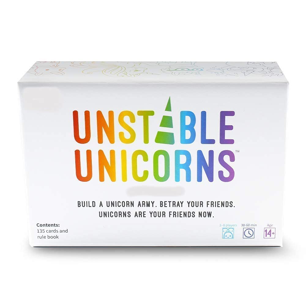 Awestuffs Family Board Games For Adults And Kids - Ages 8 And Up, 2 To 8 Players (Unstable Uni-Cons)