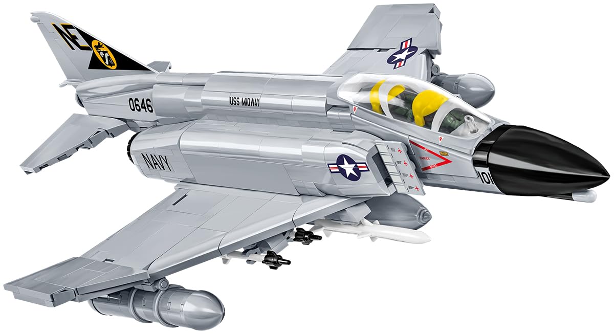COBI Armed Forces F-4 Phantom II Aircraft Carrier