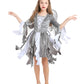 Seasons Girls Fallen Angel Costume Includes Glitter Halo,Dress And Wings (L(10-12))