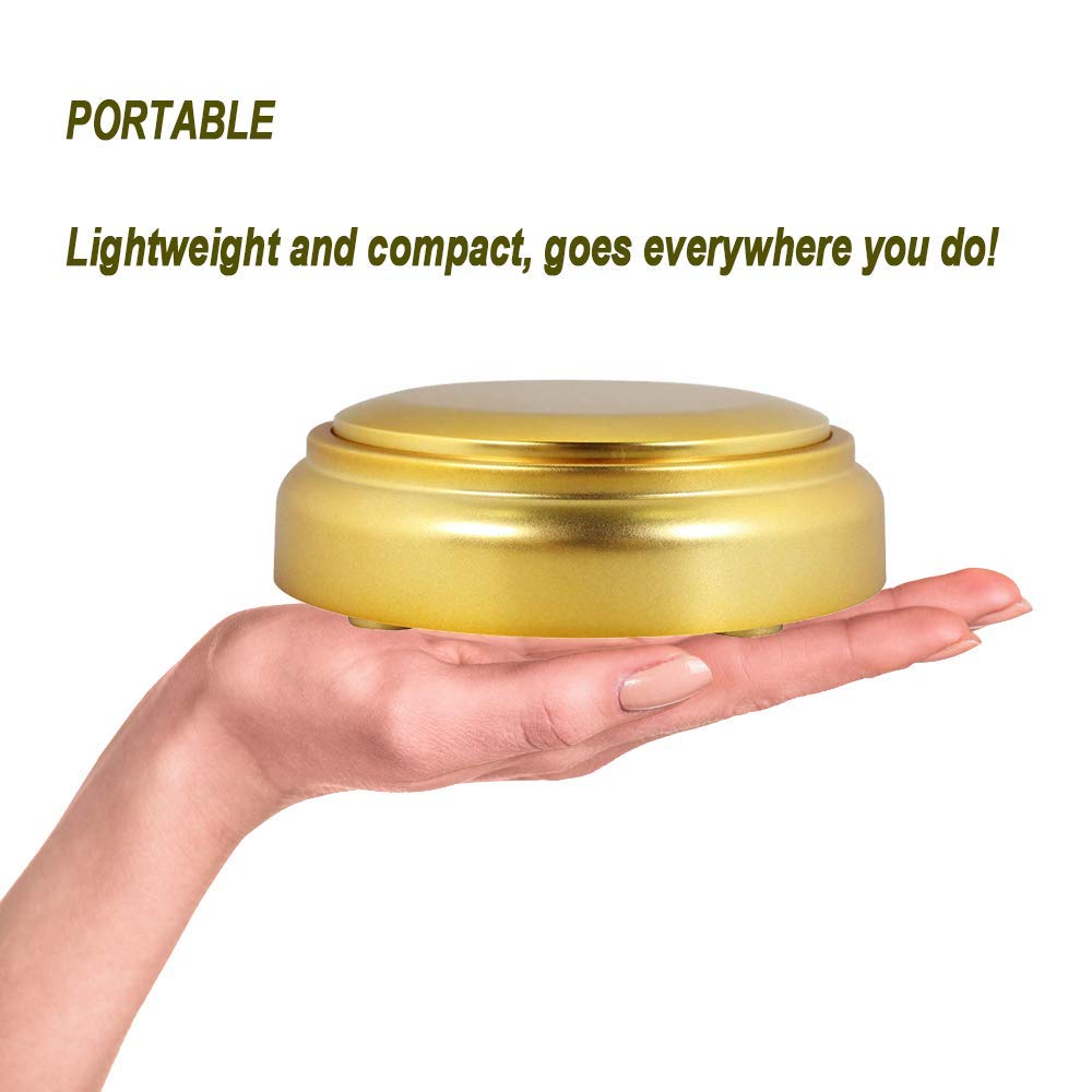 Gnatural Gold Recordable Talking Button for Dogs - 30 Sec Sound Effect Communication Button, Small Dog Training Tool