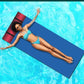 HOMEER Water Floating Pad, 11x5 FT Floating Mat 3-Layer Floating Foam Pad Lily Pad Floating Mat for Swimming Pool, Beach, Lake(B