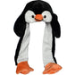 JOYHY Kids Adults Plush Hat Ear Moving Ear Flap Hat With Paw Penguin