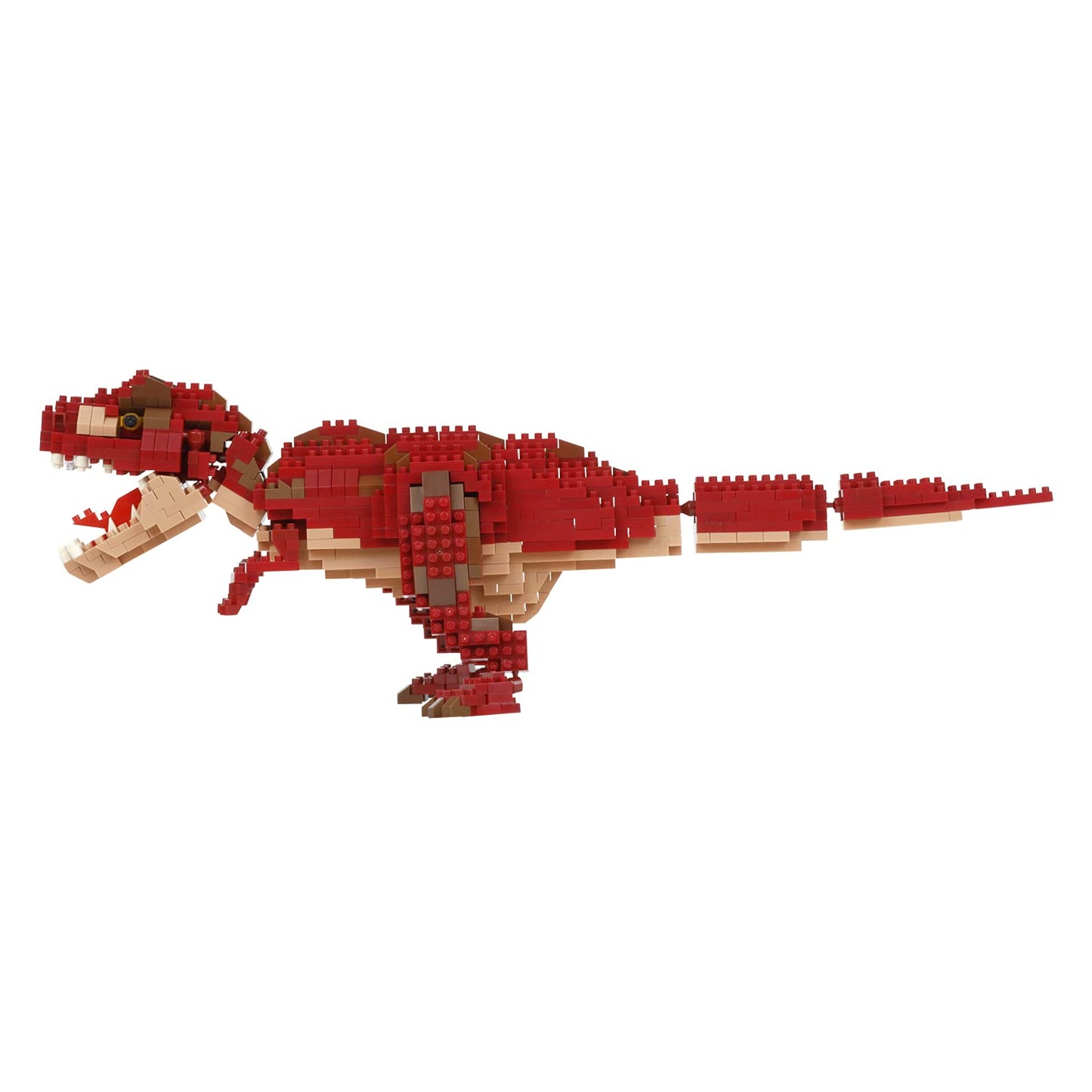 Nanoblock - Dinosaurs - Dinosaur Deluxe Edition Tyrannosaurus Rex, Advanced Hobby Series Building Kit
