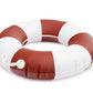 Business & Pleasure Co. Classic Pool Float - Vintage Inflatable Pool Ring For Kids - Le Sirenuse - S/M