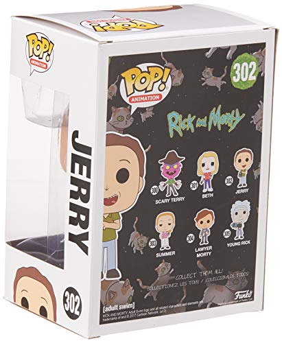 Funko Pop! Animation: Rick And Morty Jerry Collectible Figure