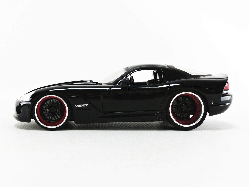 Jada Toys Fast & Furious Lettys Dodge Viper SRT 10 124 Scale Diecast car Black