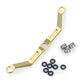 RCLIONS Heavy Weight Brass Steering Link for TRX4M 1/18th RC Crawler Car Upgrades