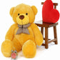 CLICK4DEAL Cotton RT Soft Toys Teddy Bear (6ft, 180 cm, Yellow)