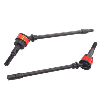 2PCS Vgoohobby Hard Steel CVD Drive Shaft Front Axle Dogbone Hop-Up Parts Compatible with Axial SCX10 1/10 RC Climbing Car Crawl