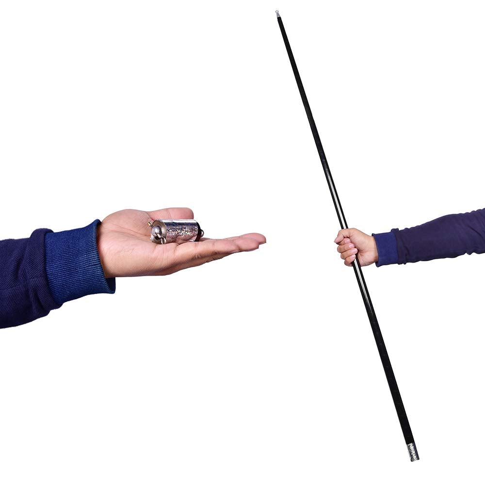 Sumag Magic Staff Metal Appearing Cane With Video Tutorial Link Wands For Professional Magicians Stage Close-Up Magic Tricks Poc
