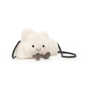 Jellycat Amuseable Cloud Bag Crossbody Purse With Zip Top Gifts For Kids Girls Tweens And Teens
