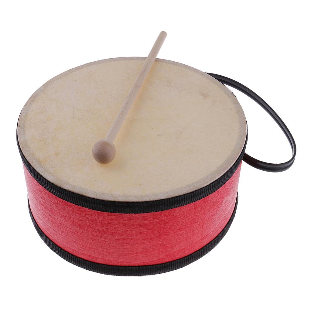 Enakshi Kids Musical Instrument Toy Percussion Rhythm Band Indian Drum With Mallets|Toys & Hobbies | Educational | Music & Art