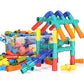 Pulsbery Pipe Puzzle Building Blocks Toy Set For 38 Years Old Kids Boys & Girls,Multicolor (75 Piece)