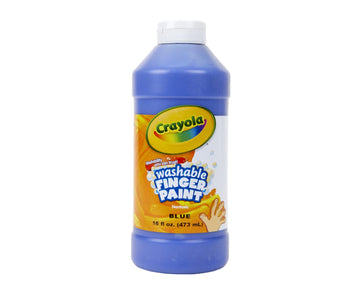 Crayola Washable Finger Paint - Brown (16 Oz), Toddler Paint For Arts & Crafts, Kids Classroom Supplies, Nontoxic & Easy To Clean